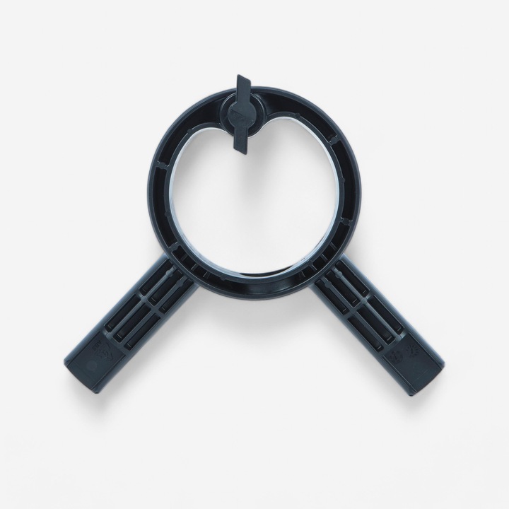 Accesoriu inclinare umbrela Decathlon, negru grafit, pentru umbrele diametru 25mm