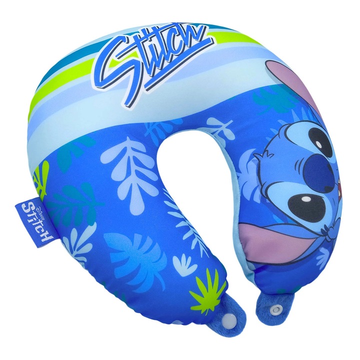 Disney Stitch puha utazópárna kisgyermekeknek, 1,5 éves kortól