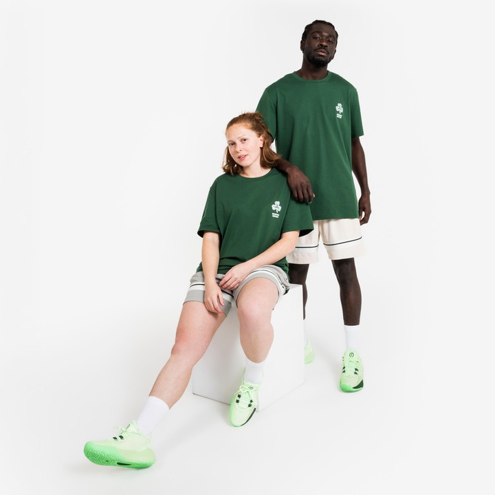 Баскетболна фланелка НБА Сан Антонио Спърс официална игнора регулат генетик игнора игнора суруб, Бледозелен