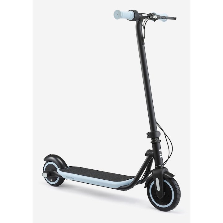 Електрическа тротинетка Oxelo xsd100e за деца над 6 години, опушено черен, 15 км/ч, 10 км автономност