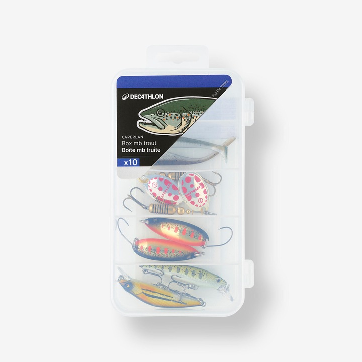 Cutie cu naluci boxmb pastrav fara marime, multicolor