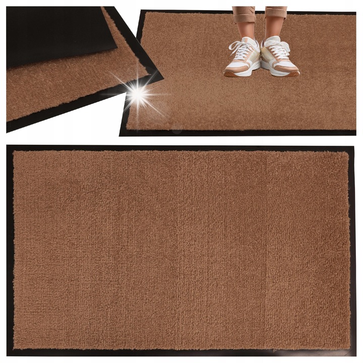 Bejárati szőnyeg, Hanse Home, 90x150cm, csúszásmentes, nedvességálló, sokszínű