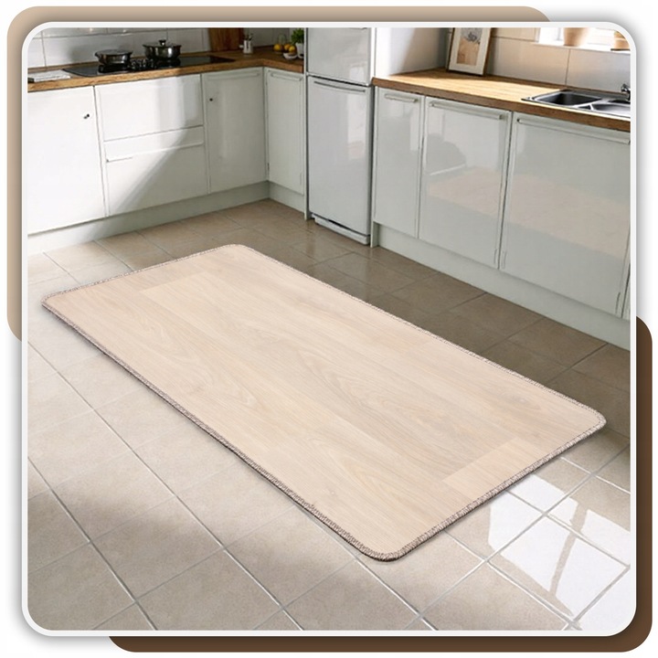 Covor bucatarie, Allvo, Impermeabil, 60x220cm