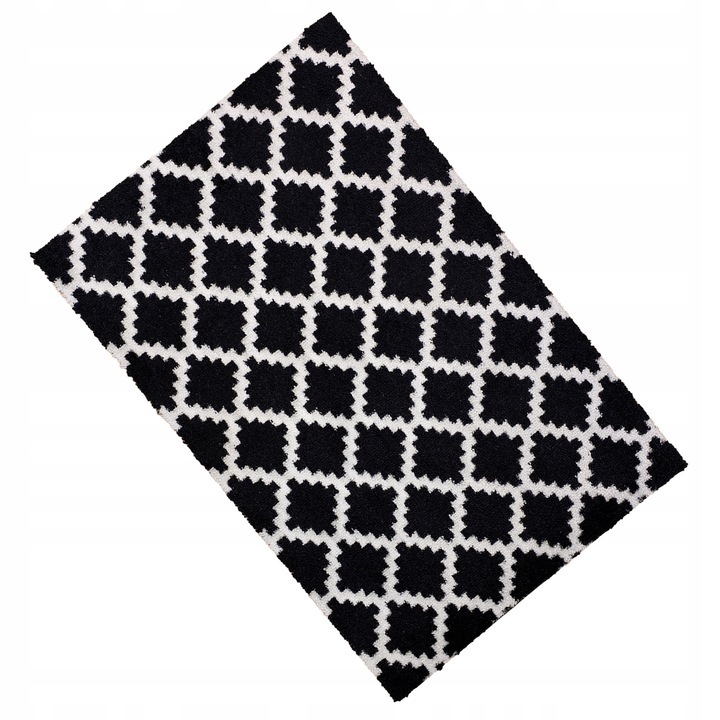 Bejárati szőnyeg, Living Zala, Allvo, 50x70cm, poliamid, csúszásgátló, fekete