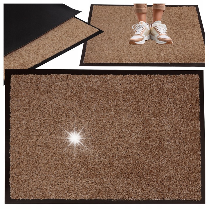 Bejárati szőnyeg, Hanse Home, 60x90cm, csúszásmentes, nedvességálló, készlet