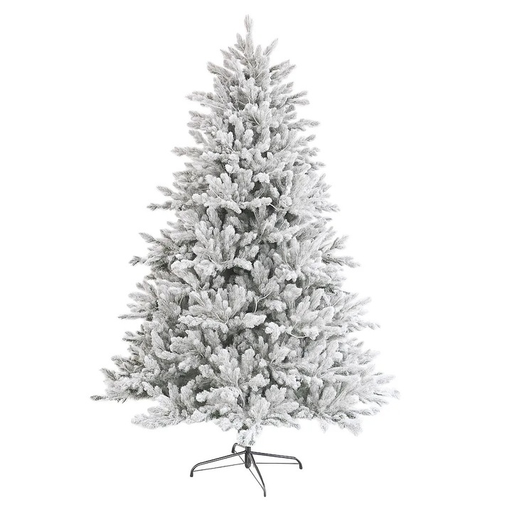 Brad Artificial 3D cu Zapada Christmas Tree 2.1 m – 800 Ramuri