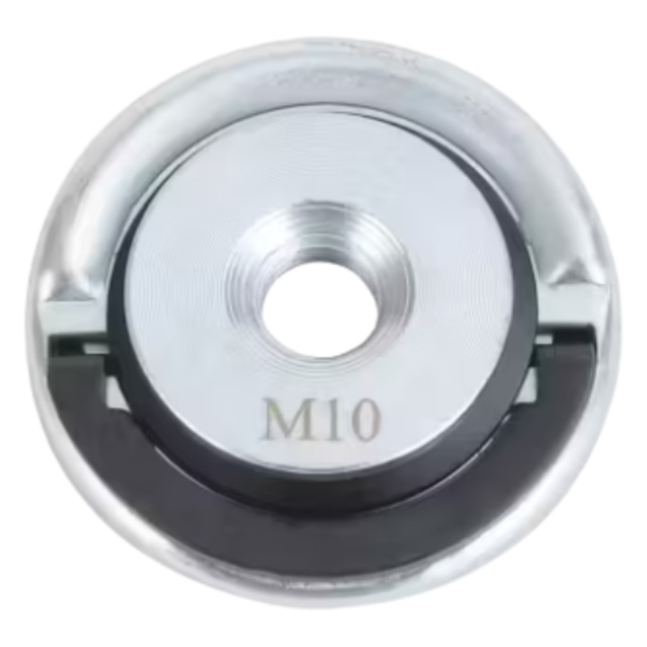 Piulita de strangere rapida EBIN M10 pentru polizoare unghiulare, blocare automata, otel rezistent