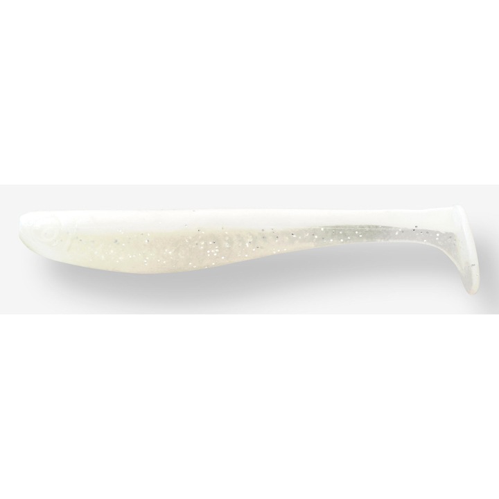 Naluca shad Caperlan yubari fatshad cu atractant alb 15cm, pescuit la rapitor