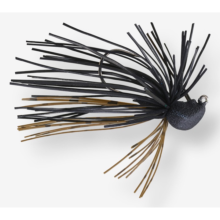 Naluca pescuit Caperlan jig micro rubber tungsten 5 g, negru