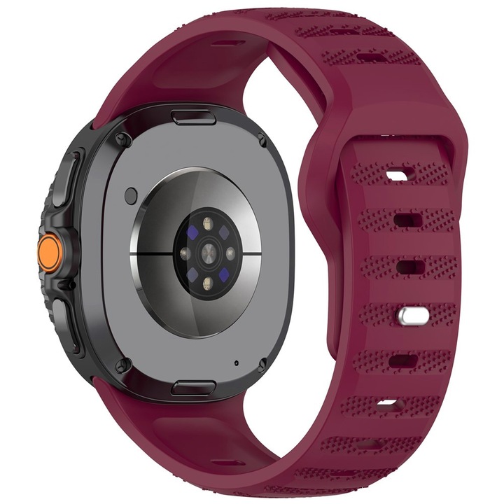 Curea Ajustabila Ceas SmartWatch pentru Samsung Galaxy Watch8 40mm / Watch8 44mm / Watch8 Classic, Soft Silicone, Comfy to Wear, Violet