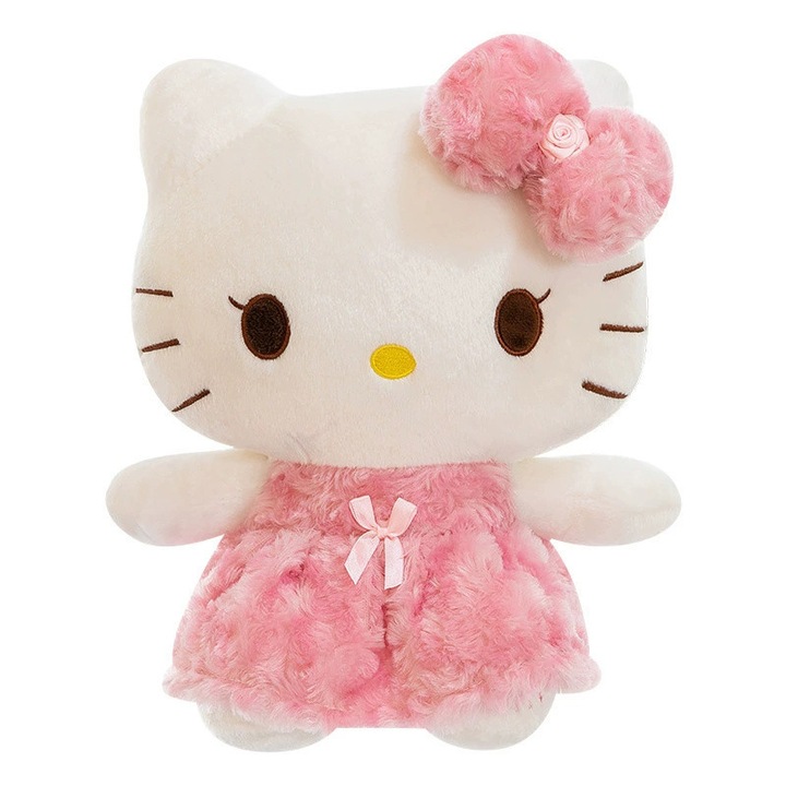 Плюшена играчка Hello Kitty, възглавница с анимационни герои, 35 см