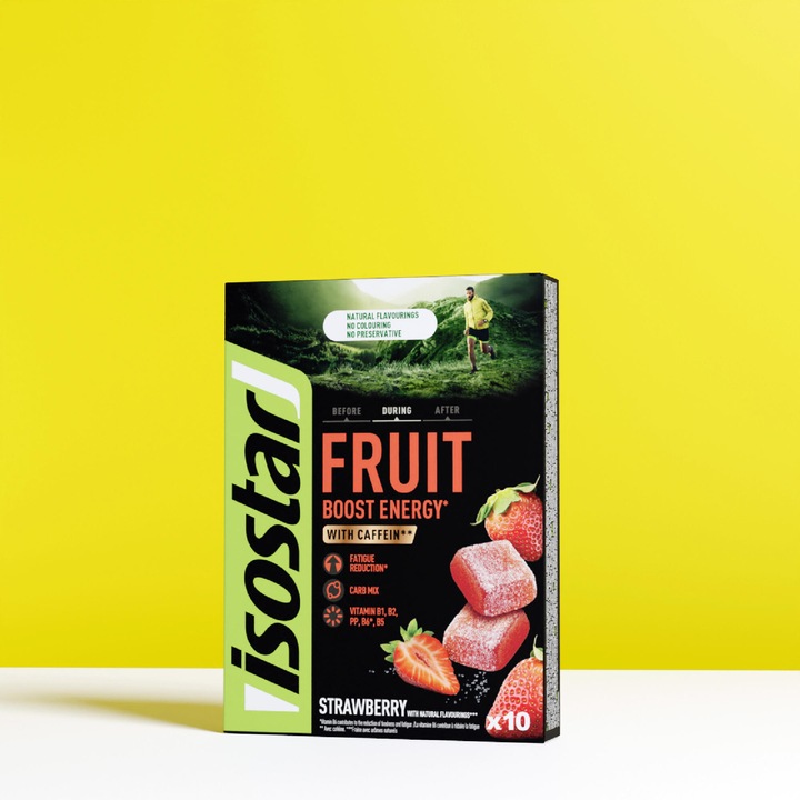 Pasta de fructe energy fruit boost capsuni 10x10 g no size, capsuna