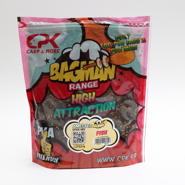 Amestec pungi pva bag man fish 800gr 20mm