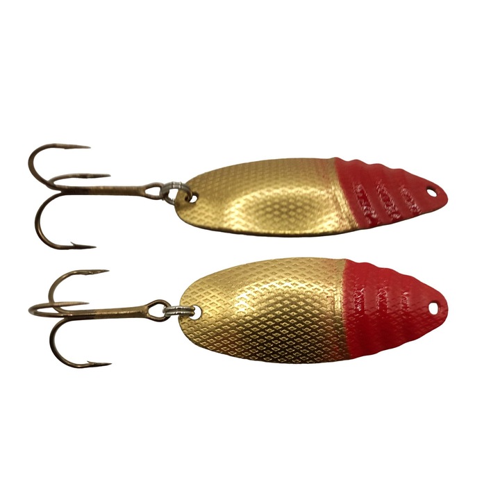 Berti írka oszcilláló kanál, 1. sz., 60mm, arany színű, 10 gr