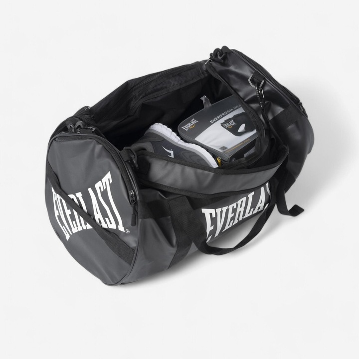 Geanta box sport holdall everlast negru fara marime, negru