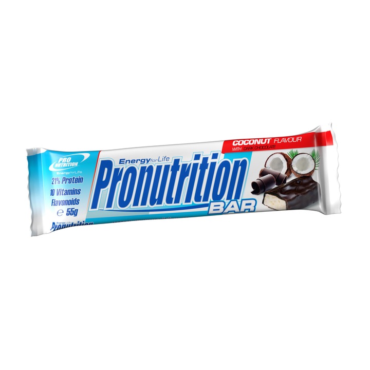 Baton pro nut bar 55g cocos fara marime