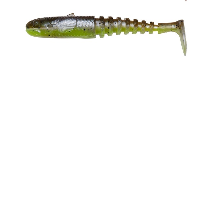 Shad ro sg gobster 9 cm zöld körte sárga 9g 5 db méret nélkül
