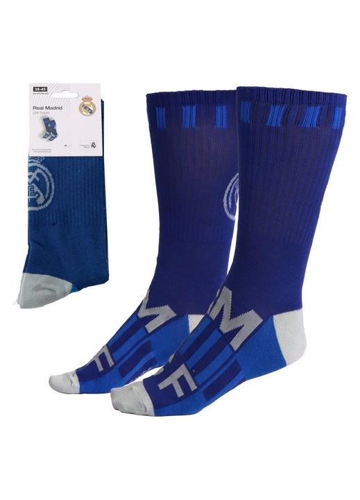 Sosete sport Real Madrid, 38-45 35049, Bleumarin, 38-45