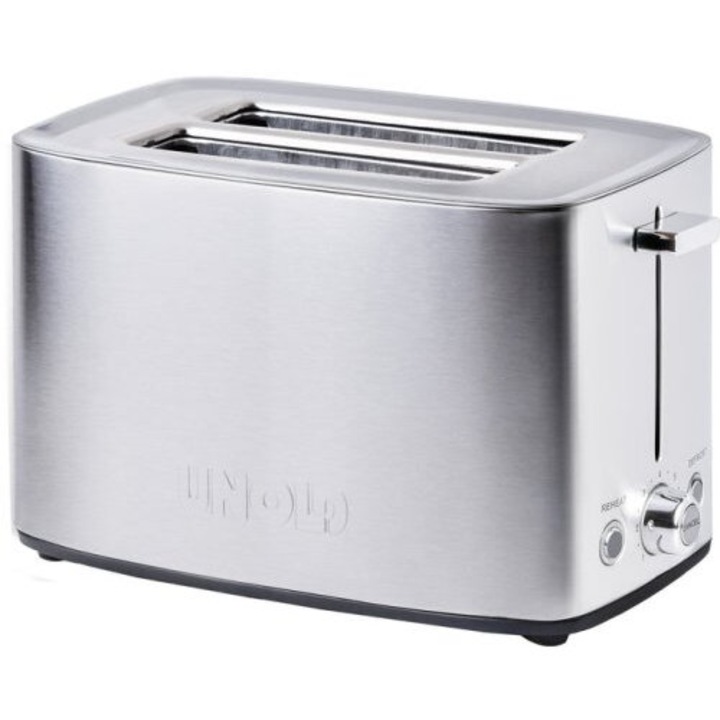 Тостер Unold 850 W, инокс, 2 филии