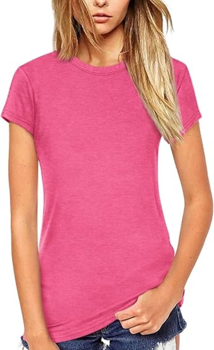 Tricou casual dama, Beluring, Roz