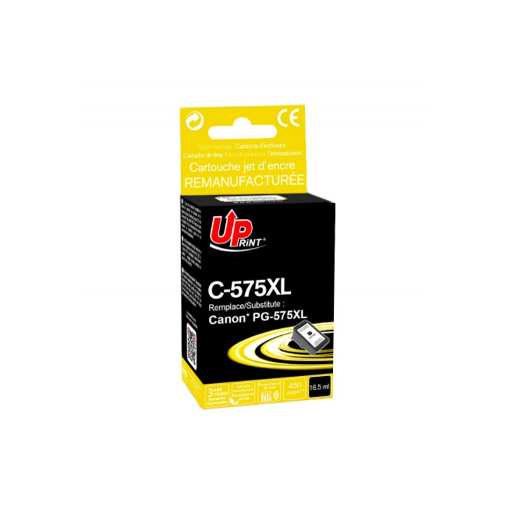 Uprint tintapatron CANON PG-575XL-hez, fekete