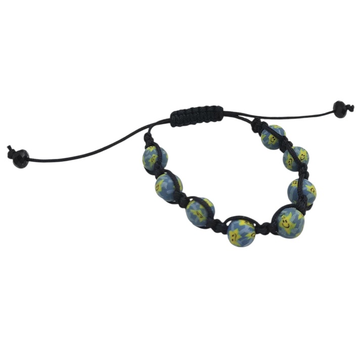 Bratara reglabila de ata cu pietre albaste cer instelat Didina