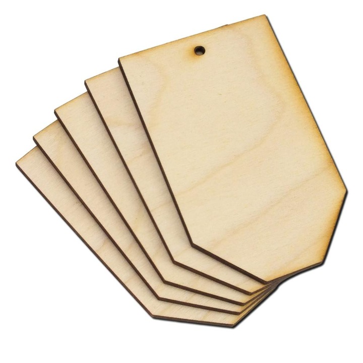 Natúr fa - Scrapbook tábla 5, 5x9cm 5db/csomag