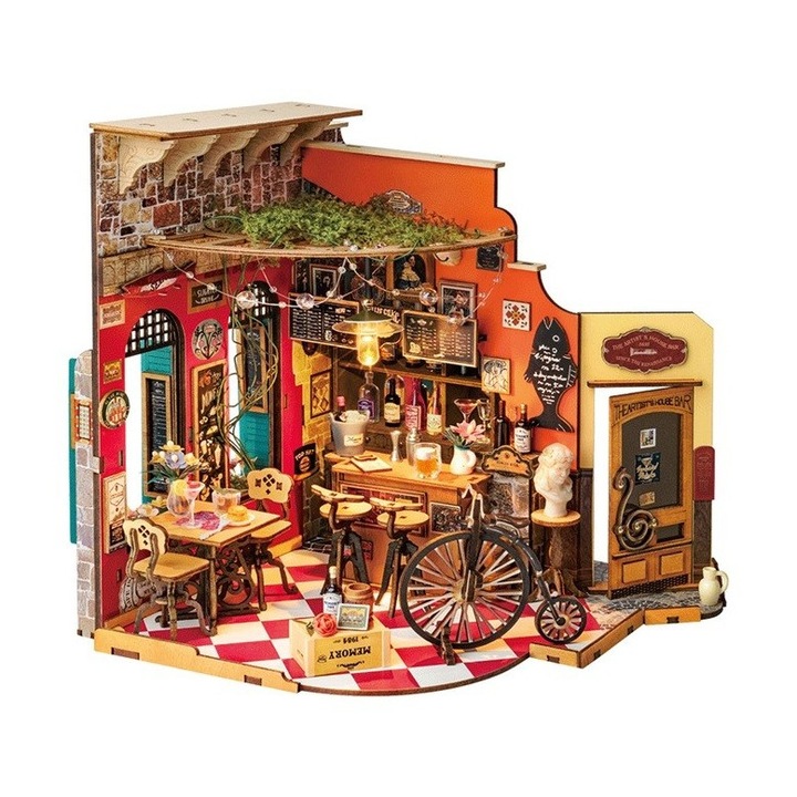 3D Puzzle, Cheers – Bár és Étterem, Rolife, Fa, 312 darabos