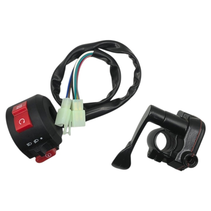Bloc Lumini ATV 110 70 107 110 125 200 250 plus Maneta Acceleratie - Ansamblu Pornire Model 2