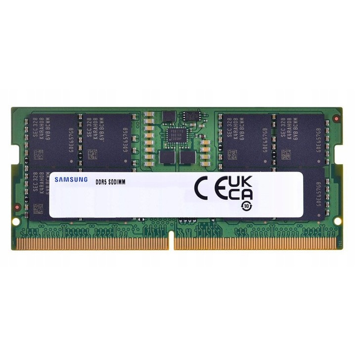 Memorie Notebook Samsung, sodimm DDR5, pentru laptop, 16GB, 5600MHz, CL40, 262 pini, PC5-44800, bulk