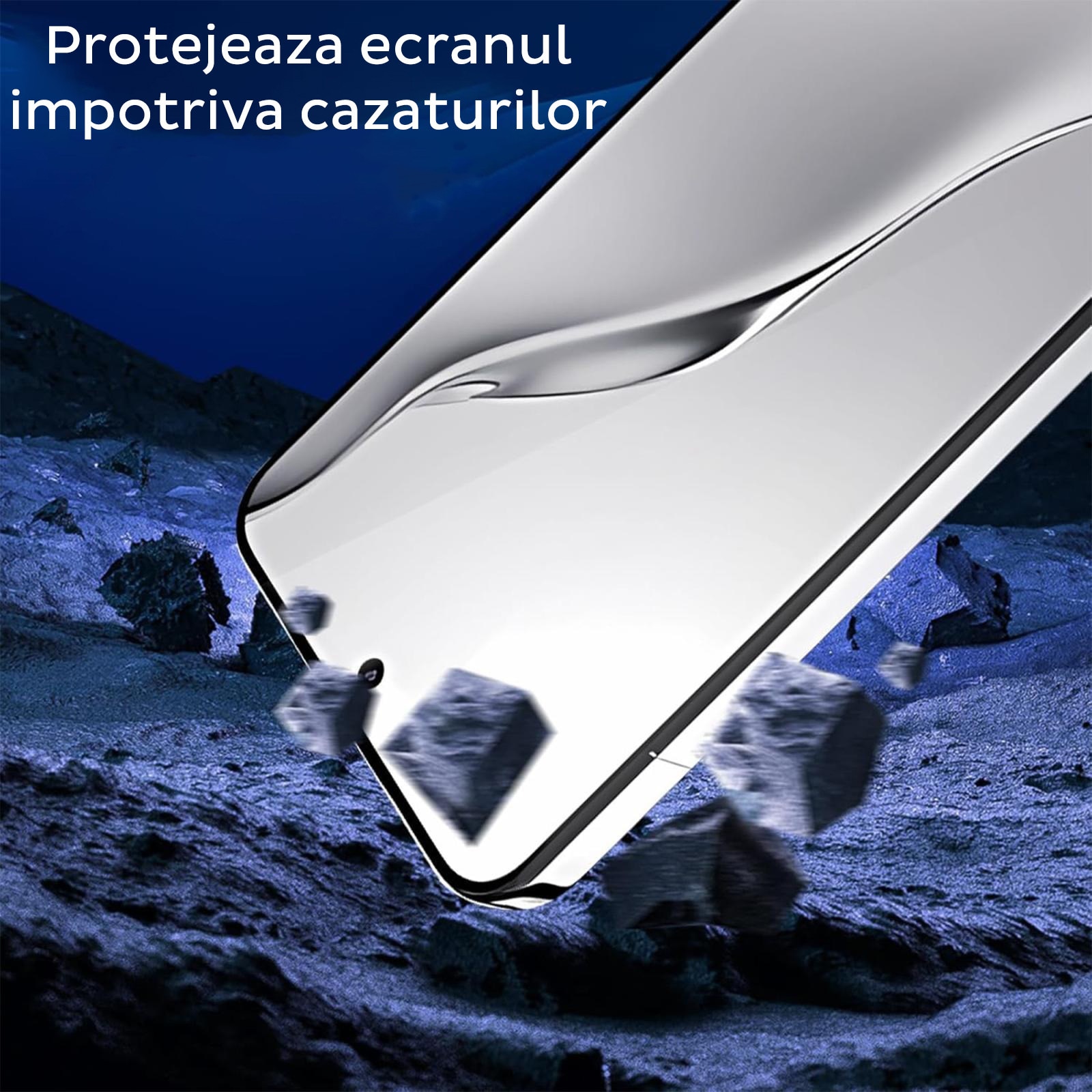 Folie Sticla Daden pentru Honor Magic 8 Pro, Full Cover, 9H, Transparenta, 0.3mm