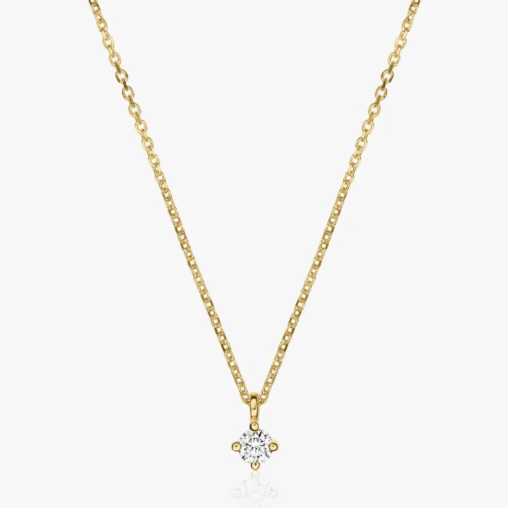 Colier din aur Timeless - Diamant 0.05 CT