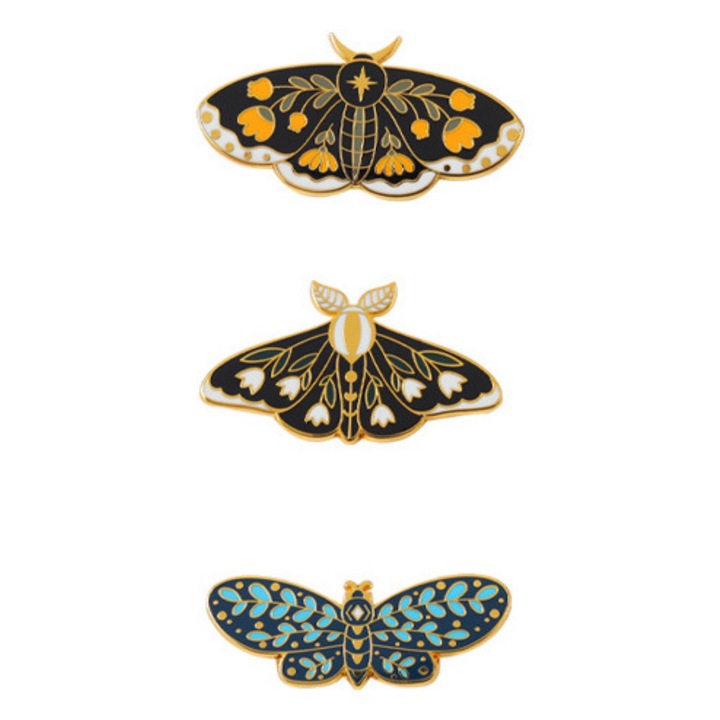 Set brose fluturi, metal