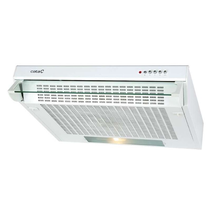 Hota incorporabila decorativa Whirlpool WDO 93F B K, Putere de absorbtie 500 mc/h, Display, Clasa B, 90 cm, Negru