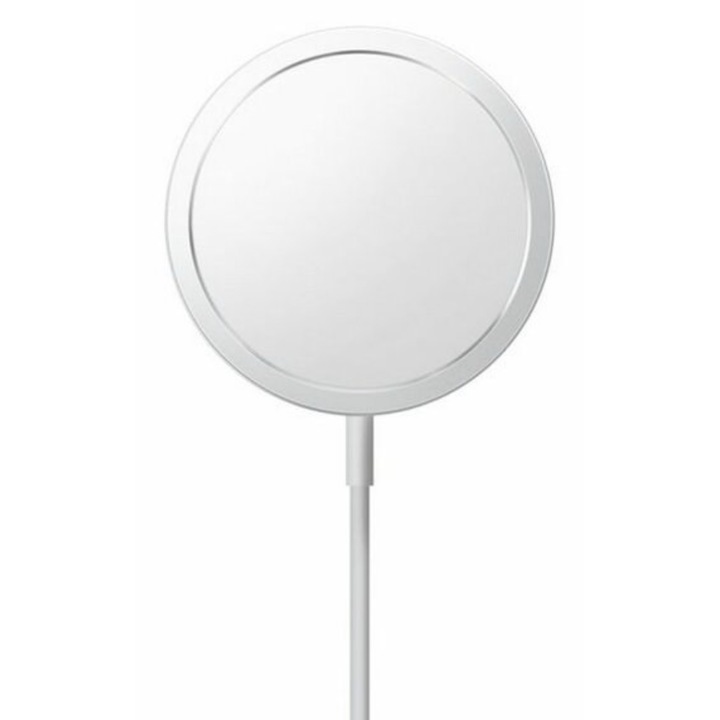 WaltStore vezeték nélküli mágneses töltő, 15W, fehér, USB-C