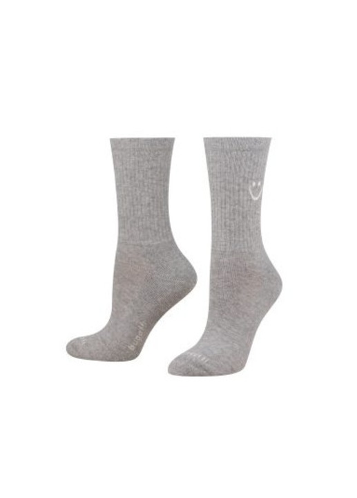 2 pár zokni szett, női, Bugatti, pamut, 6100, Világosszürke