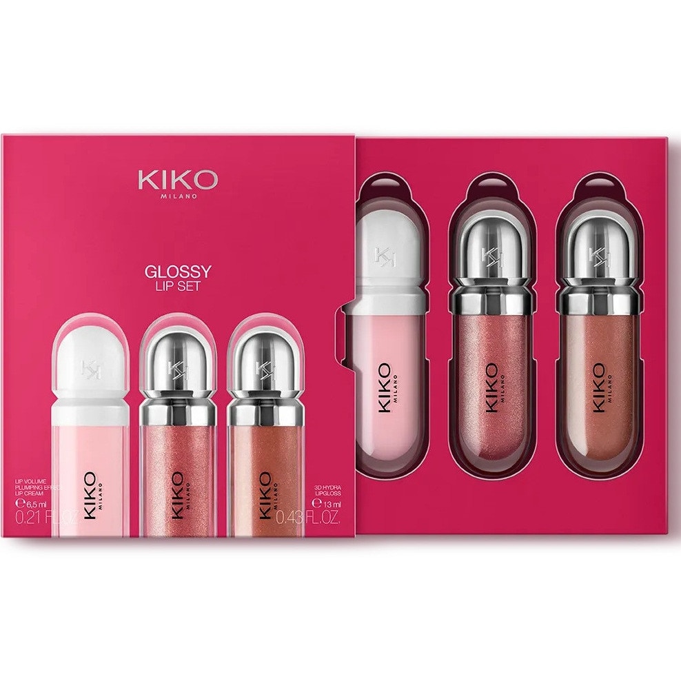 Set cadou Kiko Milano Glossy Lips - eMAG.ro