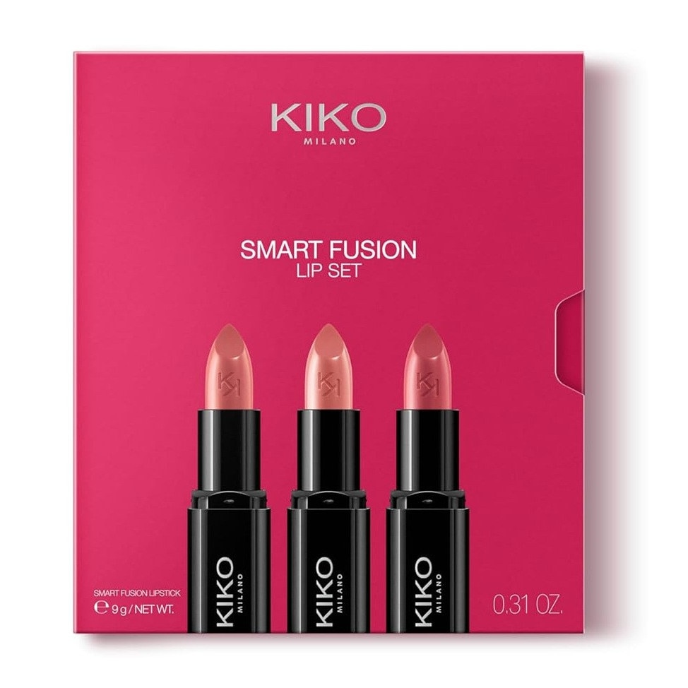 Set cadou Kiko Milano 3 rujuri Smart Fusion, multicolor - eMAG.ro