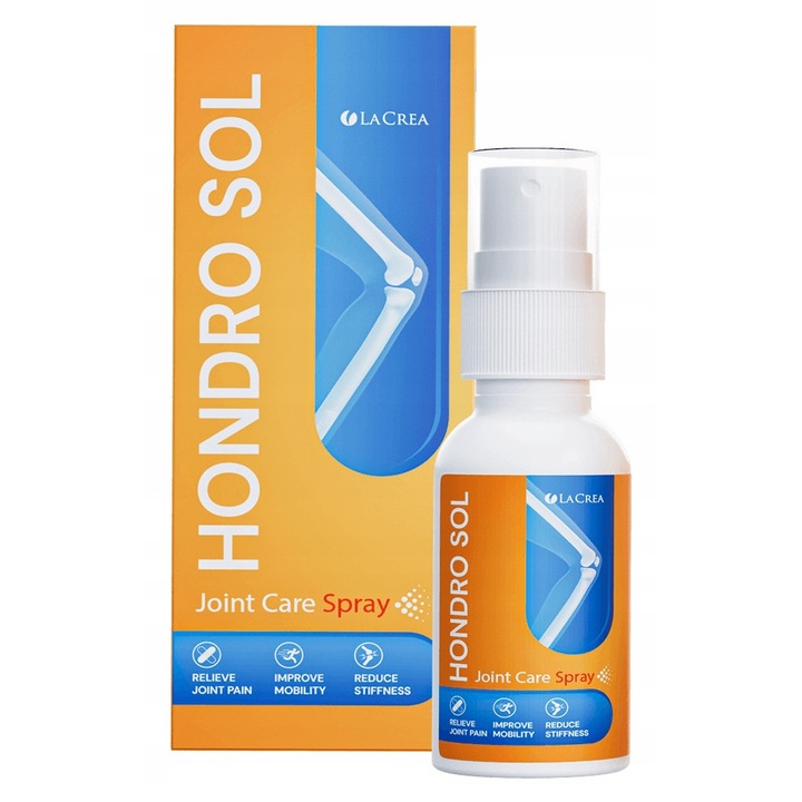 HONDRO SOL - Usurare pentru articulatiile muschilor si oaselor, Spray 50ml