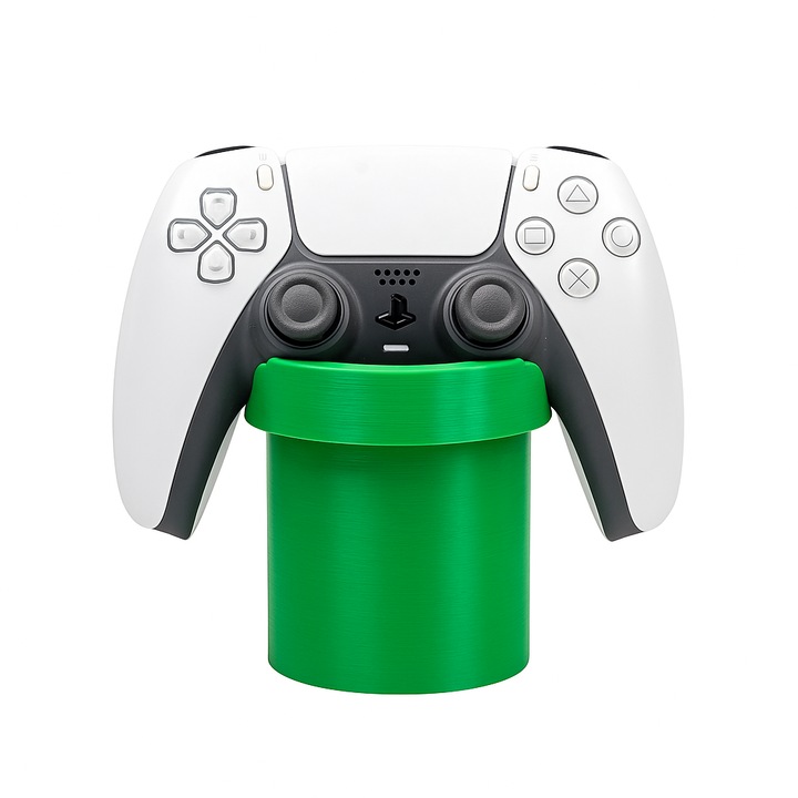 Suport pentru controller PlayStation 5, Verde, 8.6x8.6x9.7cm
