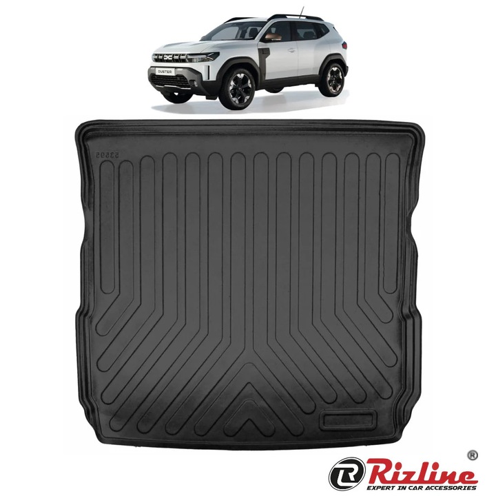 Covoras Rizline Portbagaj Dacia Duster III 4X2, 2023+ Tavita din Cauciuc