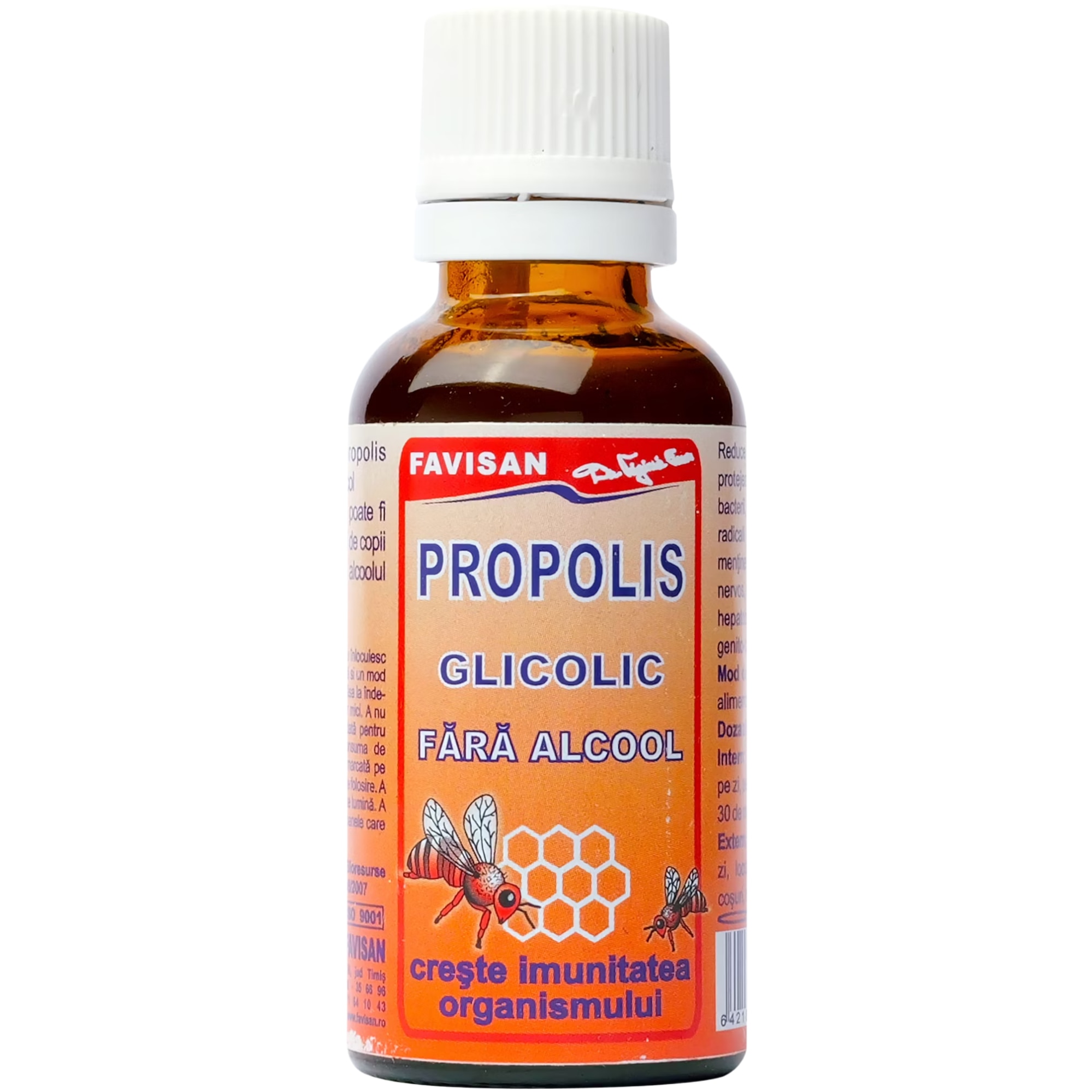 Sol Virginia Emag Tinctura de Propolis fara alcool, 100% natural, dr. Virginia Faur, cu ...