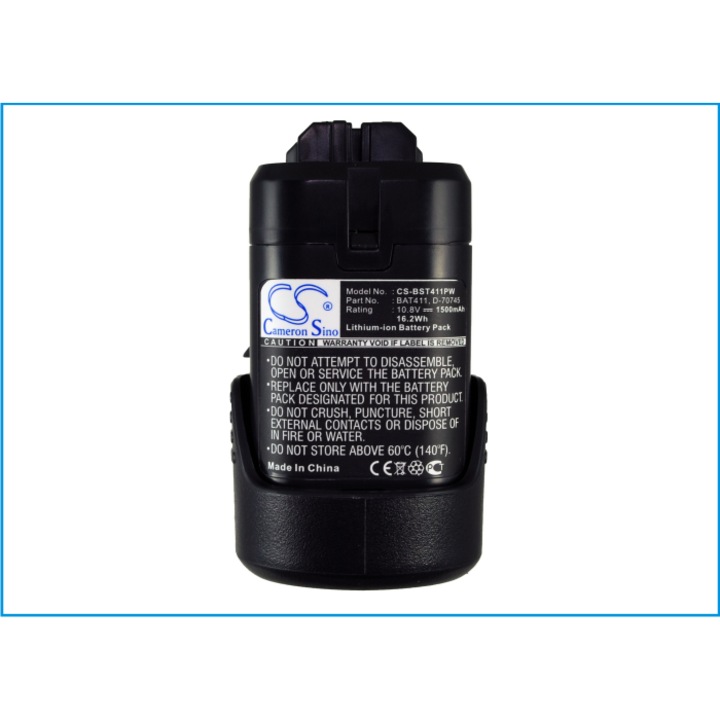 Baterie Cameron Sino CS-BST411PW Li-ion 1500mAh, Negru, 84.40x46.66x50.68mm