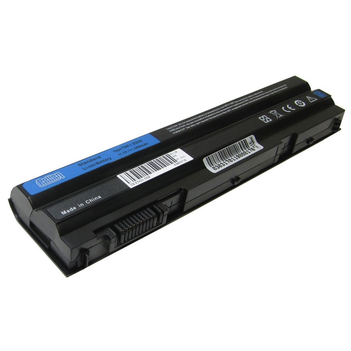 Baterie Laptop Strong, compatibilă Dell, Lithium-Ion, 4400 mAh, neagră