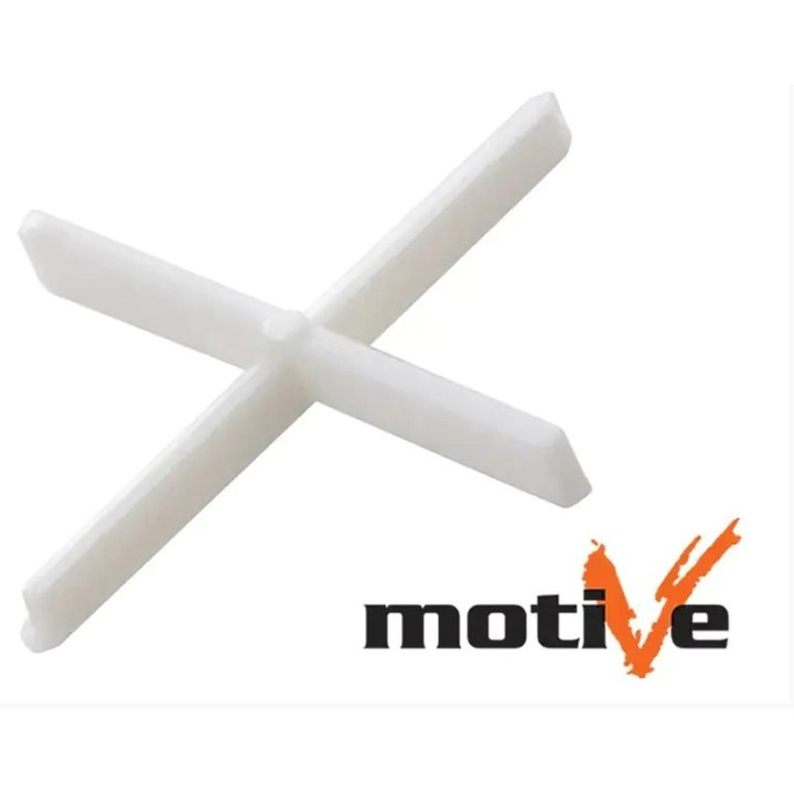 Distantieri cruce albi pentru gresie faianta 2mm 150buc/set Motive