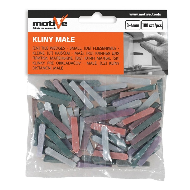 Penite pentru gresie si faianta SMALL 100buc/set Motive