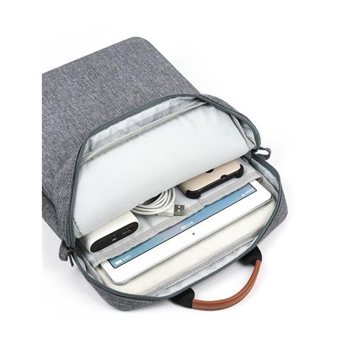 Husa moale pentru laptopuri si tablete EtuiTab, impermeabila, neagra, 30,5x24x6cm, set 1 husa