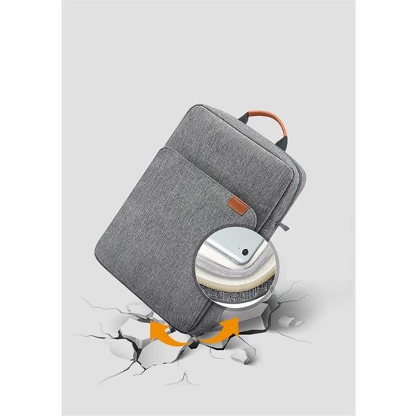 Husa moale pentru laptopuri si tablete EtuiTab, impermeabila, neagra, 30,5x24x6cm, set 1 husa