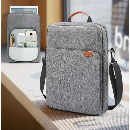 Husa moale pentru laptopuri si tablete EtuiTab, impermeabila, neagra, 30,5x24x6cm, set 1 husa