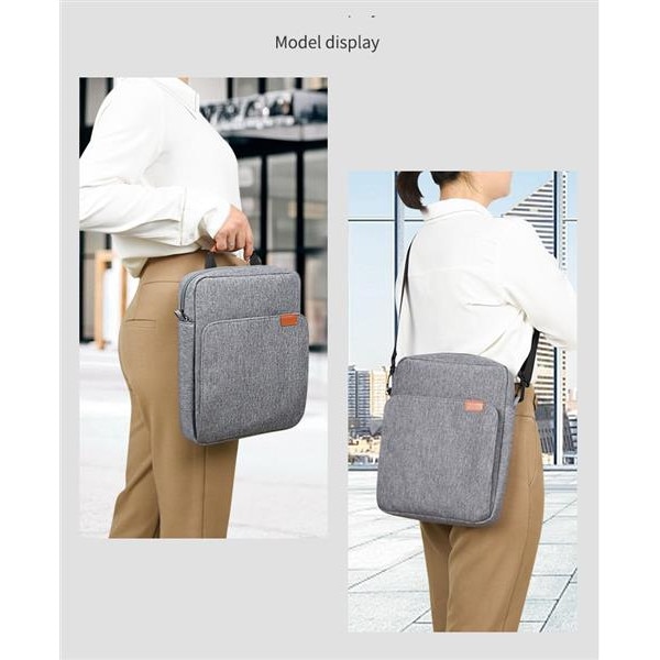Husa moale pentru laptopuri si tablete EtuiTab, impermeabila, neagra, 30,5x24x6cm, set 1 husa
